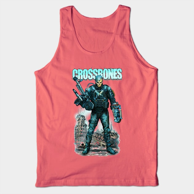 CROSSBONES Tank Top by ADAMLAWLESS